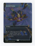 Jeweled Lotus — Borderless|Frame Break|Textured Foil — ID 17367