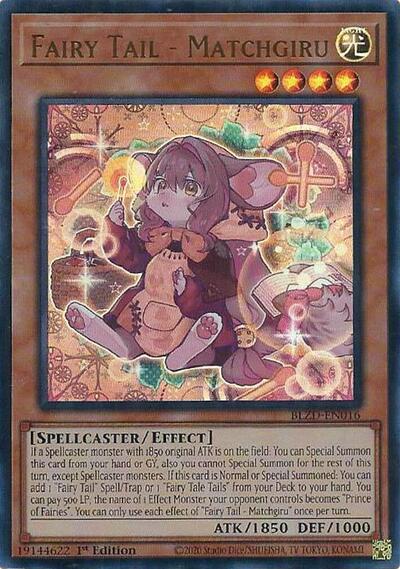 Fairy Tail - Matchgiru - BLZD-EN016 - Ultra Rare - 1st Edition