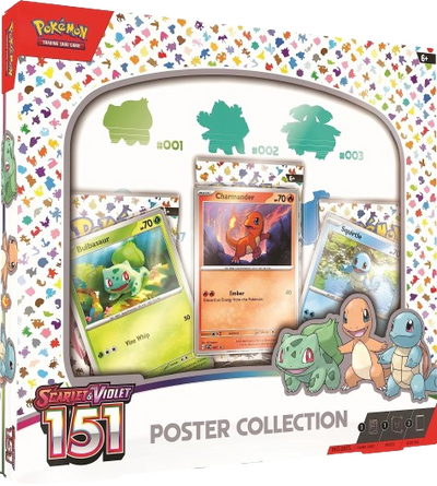 Pokemon Scarlet And Violet 151 Poster Collection