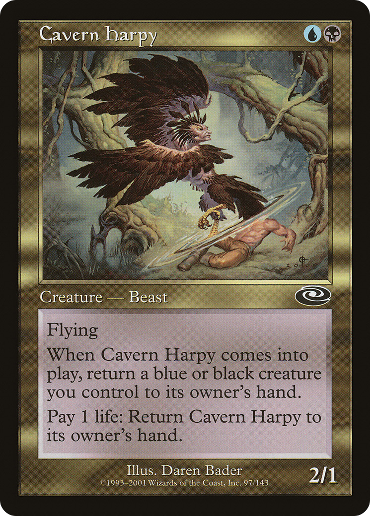 Cavern Harpy (PLS-097) - Planeshift Foil