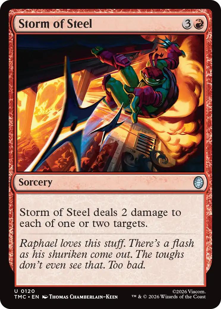 Storm of Steel [120] [Team-Up] [Teenage Mutant Ninja Turtles Eternal] [Non-Foil]