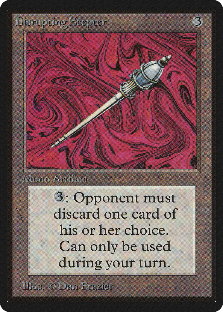 Disrupting Scepter (LEB-243) - Limited Edition Beta