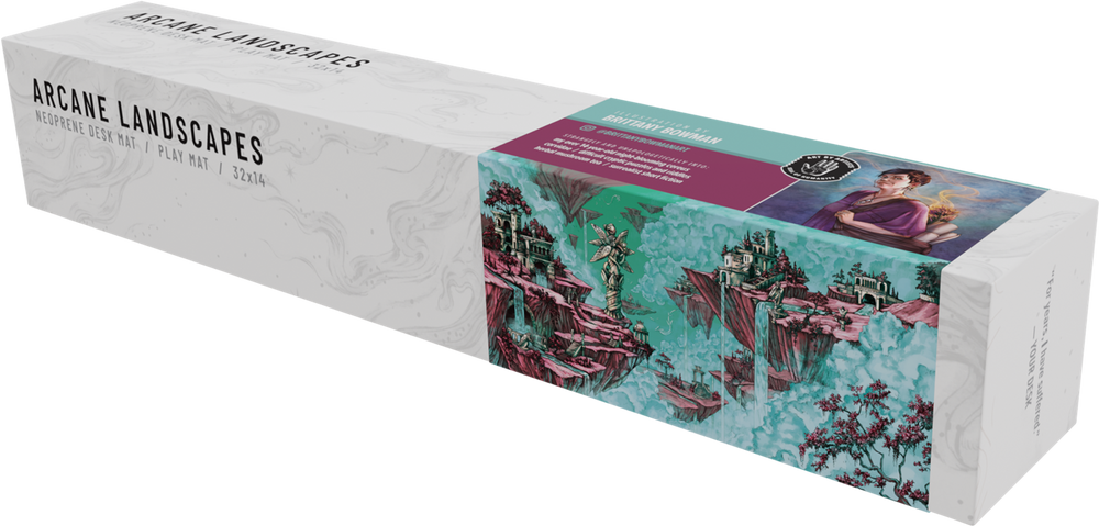 Curator Arcane Landscapes Playmat - Brittany Bowman - The Mists