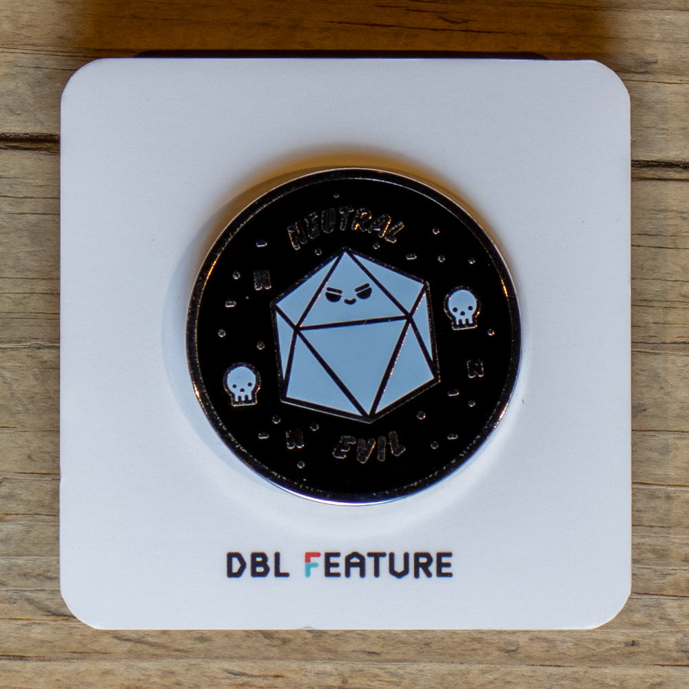 DBL Feature - Neutral Evil Enamel Pin