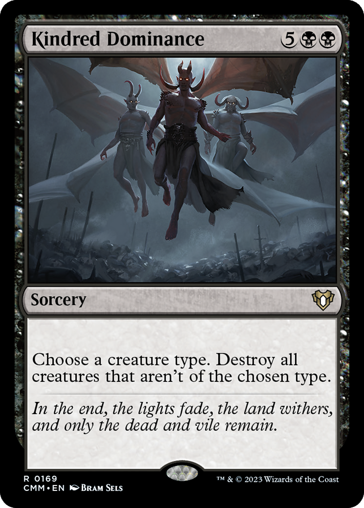 Kindred Dominance (CMM-169) - Commander Masters Foil