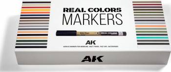 AK Real Color Markers Full Set