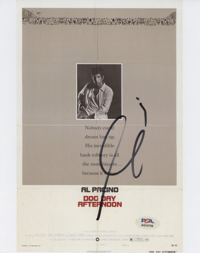 Al Pacino Dog Day Afternoon Authentic Signed 8x10 Photo PSA/DNA #AQ16758