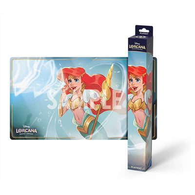 Lorcana Supplies: Winterspell Playmat - Ariel, Sonic Warrior