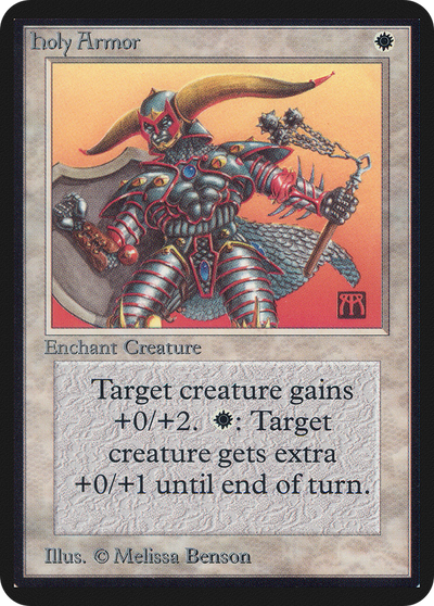 Holy Armor (LEA-023) - Limited Edition Alpha