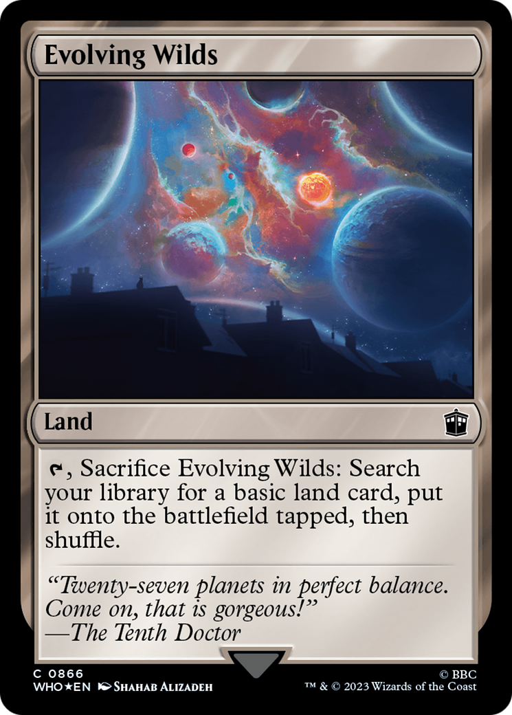 Evolving Wilds (WHO-866) - Doctor Who Foil