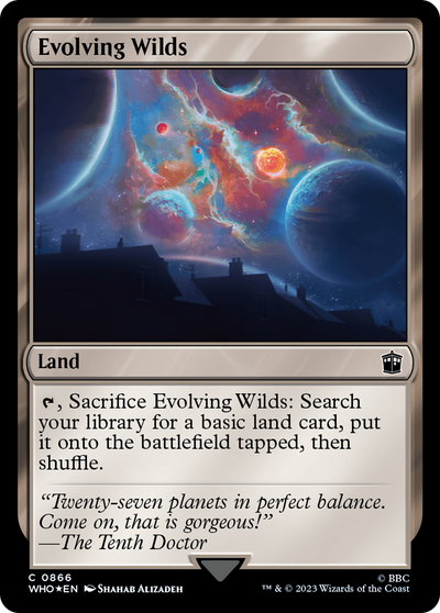 Evolving Wilds (WHO-866) - Doctor Who Foil