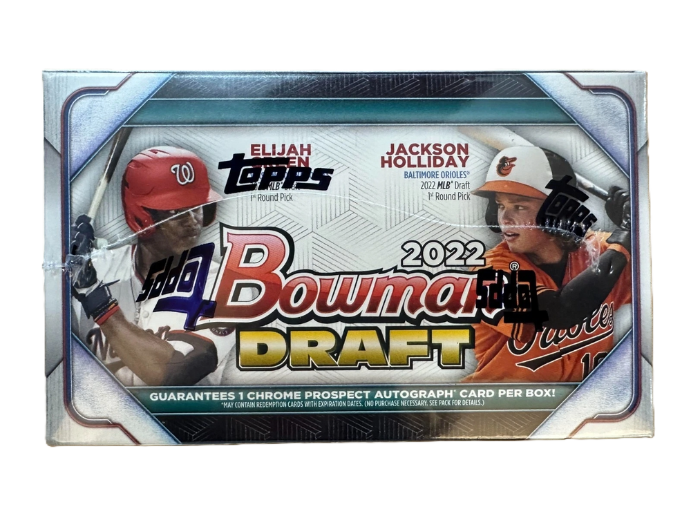 2022 Bowman Draft Baseball Asia Edition Box