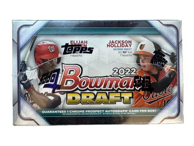 2022 Bowman Draft Baseball Asia Edition Box