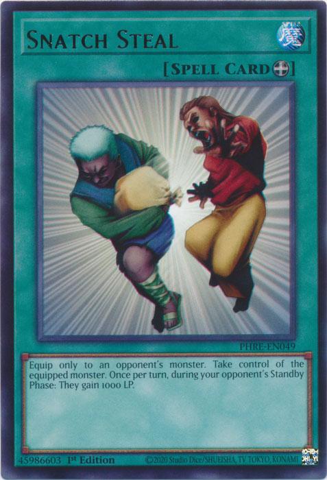 Snatch Steal - PHRE-EN049 - Rare - 1st Edition