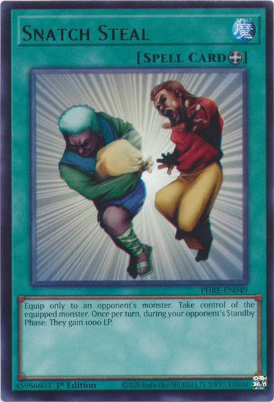 Snatch Steal - PHRE-EN049 - Rare - 1st Edition