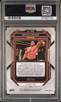 2023 PANINI PRIZM UFC #143 BROCK LESNAR BLUE SHIMMER FOTL PSA 10