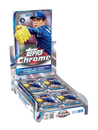 2025 Topps Chrome Baseball Hobby Box