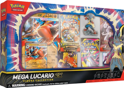 Pokemon Mega Lucario EX Figure Collection Box