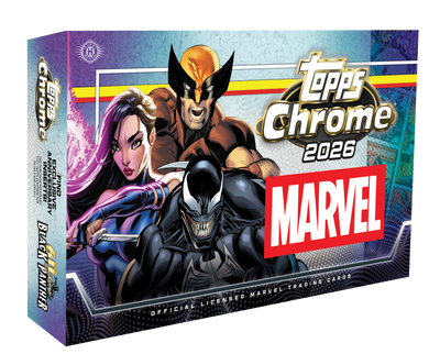 2026 Topps Marvel Comics Chrome Hobby Box