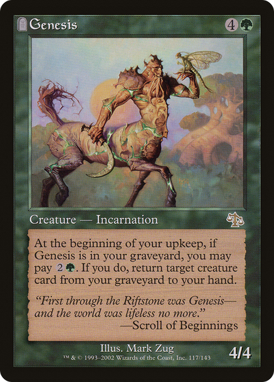 Genesis (JUD-117) - Judgment: (tombstone) Foil