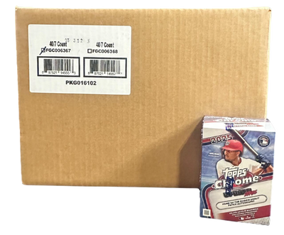 2025 Topps Chrome Update Series Baseball Blaster 40 Box Case