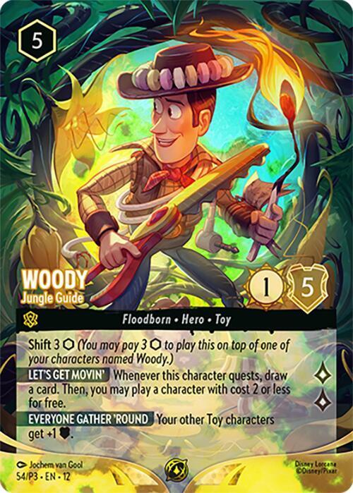 Woody - Jungle Guide (Store Championship) - 54/P3 [Wilds Unknown] [Holofoil]