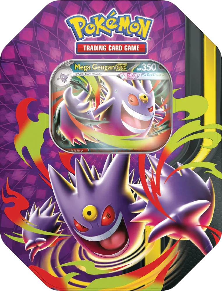 Mega Gengar EX Tin
