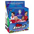 2024 Topps Finest Road to UEFA Euro Soccer Hobby Box