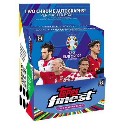 2024 Topps Finest Road to UEFA Euro Soccer Hobby Box