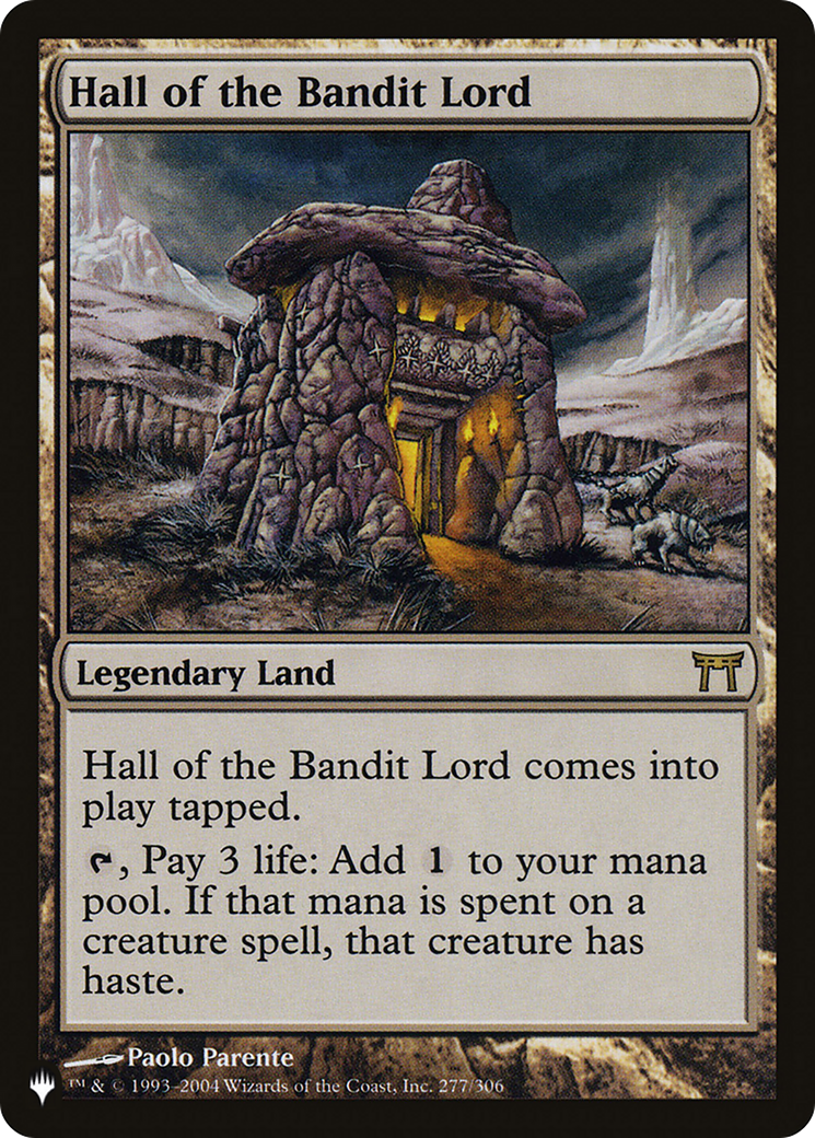 Hall of the Bandit Lord (LIST-CHK-277) - The List