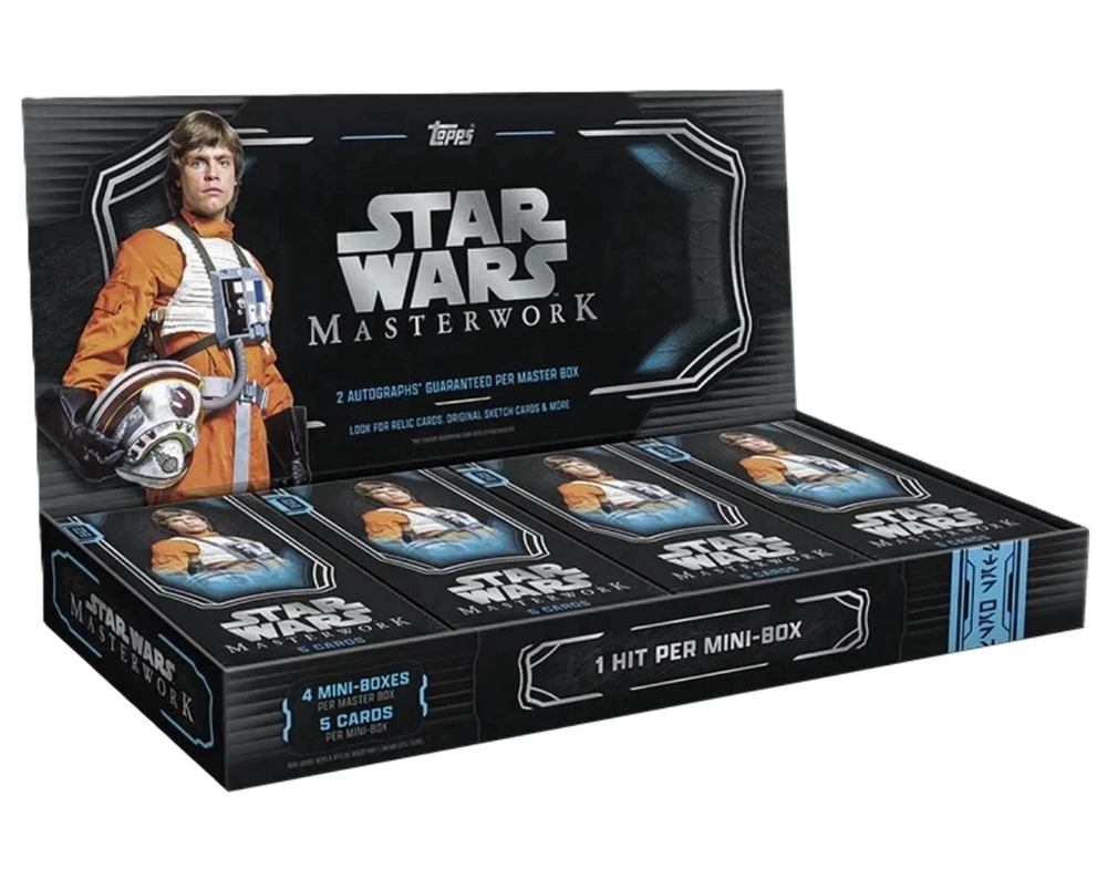 2025 Topps Star Wars Masterwork Hobby 8 Box Case