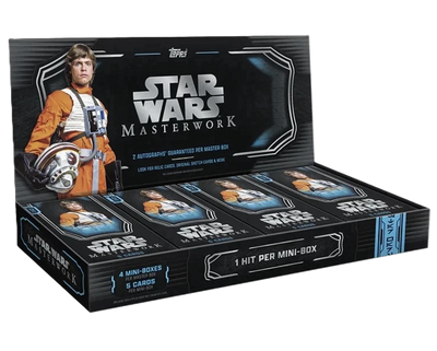 2025 Topps Star Wars Masterwork Hobby 8 Box Case