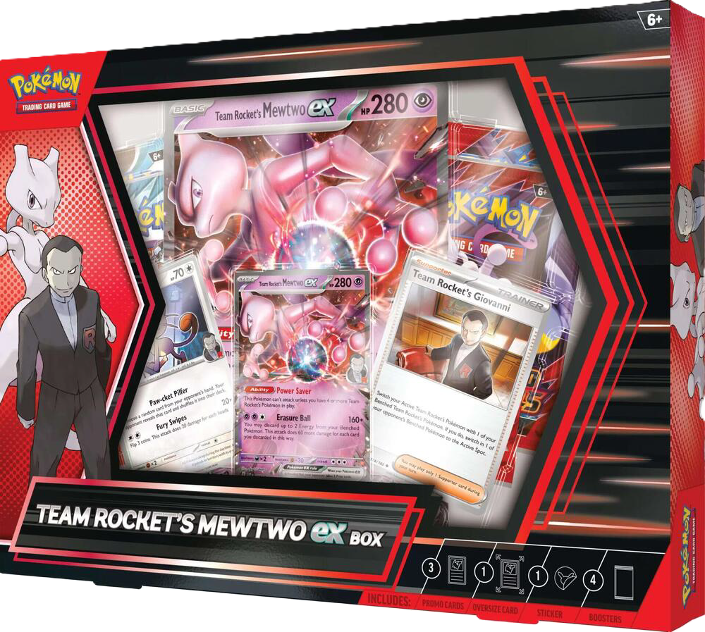 Pokemon Team Rocket's Mewtwo EX