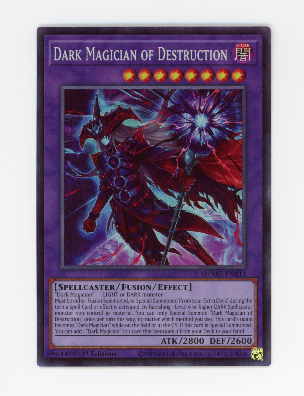 Dark Magician of Destruction — Collector's Rare|1st Edition — ID 16289