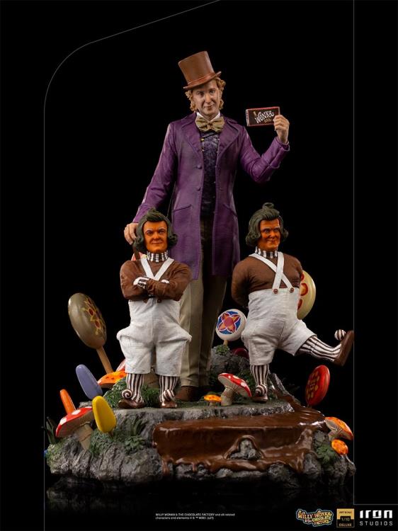 Iron Studios Willy Wonka and the Chocolate Factory Willy Wonka 1/10 Deluxe Art Scale Limited Edition Statue
