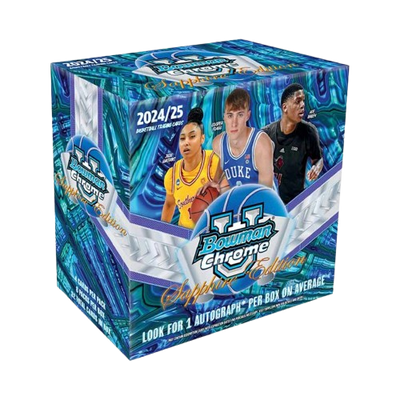 2024/25 Bowman University Chrome Basketball Sapphire Edition