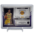 2022/23 Panini Obsidian Max Christie #RJI-LMC Rookie Patch Autograph /25