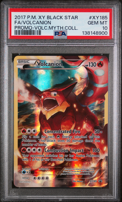 PSA 10 FA/VOLCANION PROMO-VOLC.MYTH.COLL.