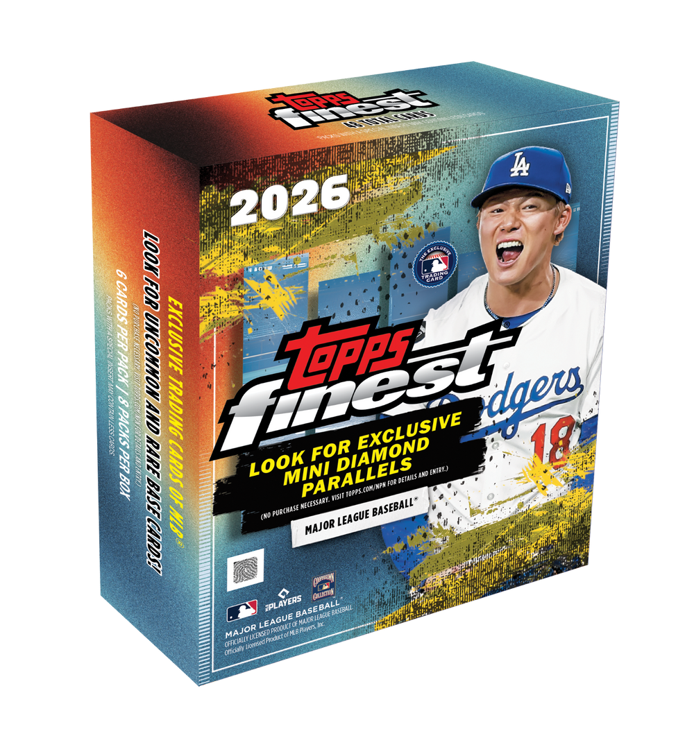 2026 Topps Finest Baseball Mega Box