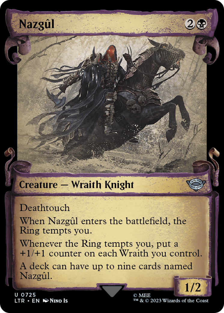 NazgÃ»l (LTR-725) - The Lord of the Rings: Tales of Middle-earth: (Showcase)