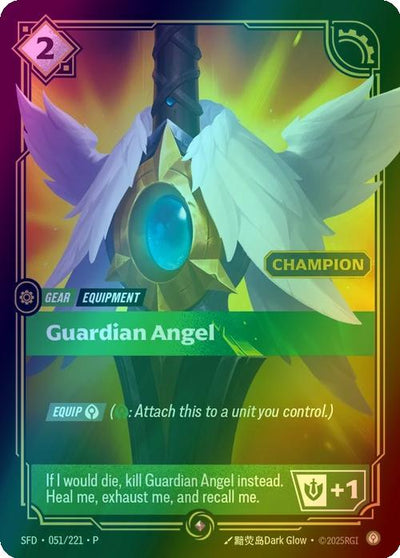 Guardian Angel (Champion) - 051/221 [Riftbound Organized Play Promotional Cards] [Foil]