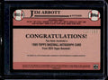 2024 Topps Jim Abbott #89BA2-JA Black Autograph /199