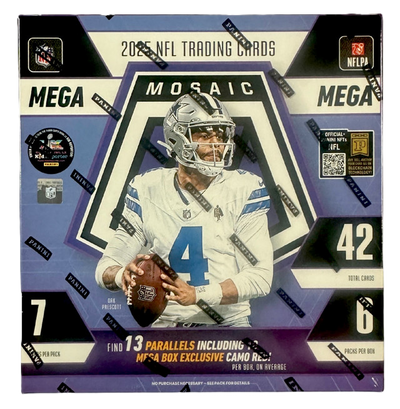 2025 Panini Mosaic Football Hobby Mega Box