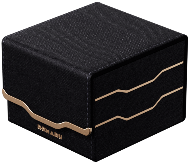Gatherer's Tavern DOMARU Armory Horizon Deck Box - 130+ - Obsidian