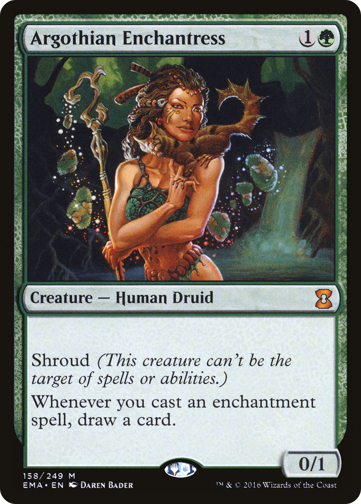 Argothian Enchantress (EMA-158) - Eternal Masters Foil