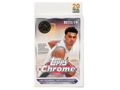 2023/24 Topps Chrome Basketball Hanger Pack Box