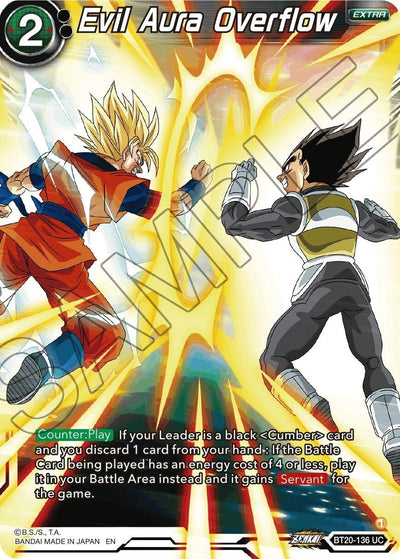 Evil Aura Overflow (BT20-136) [Power Absorbed]