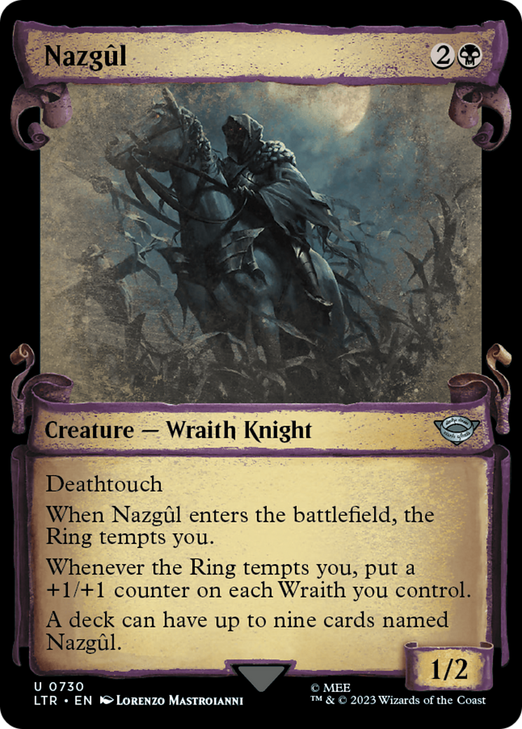 NazgÃ»l (LTR-730) - The Lord of the Rings: Tales of Middle-earth: (Showcase)