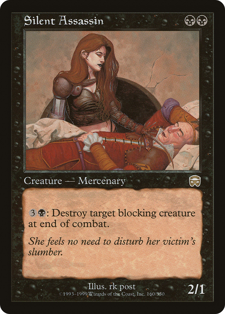 Silent Assassin (MMQ-160) - Mercadian Masques Foil