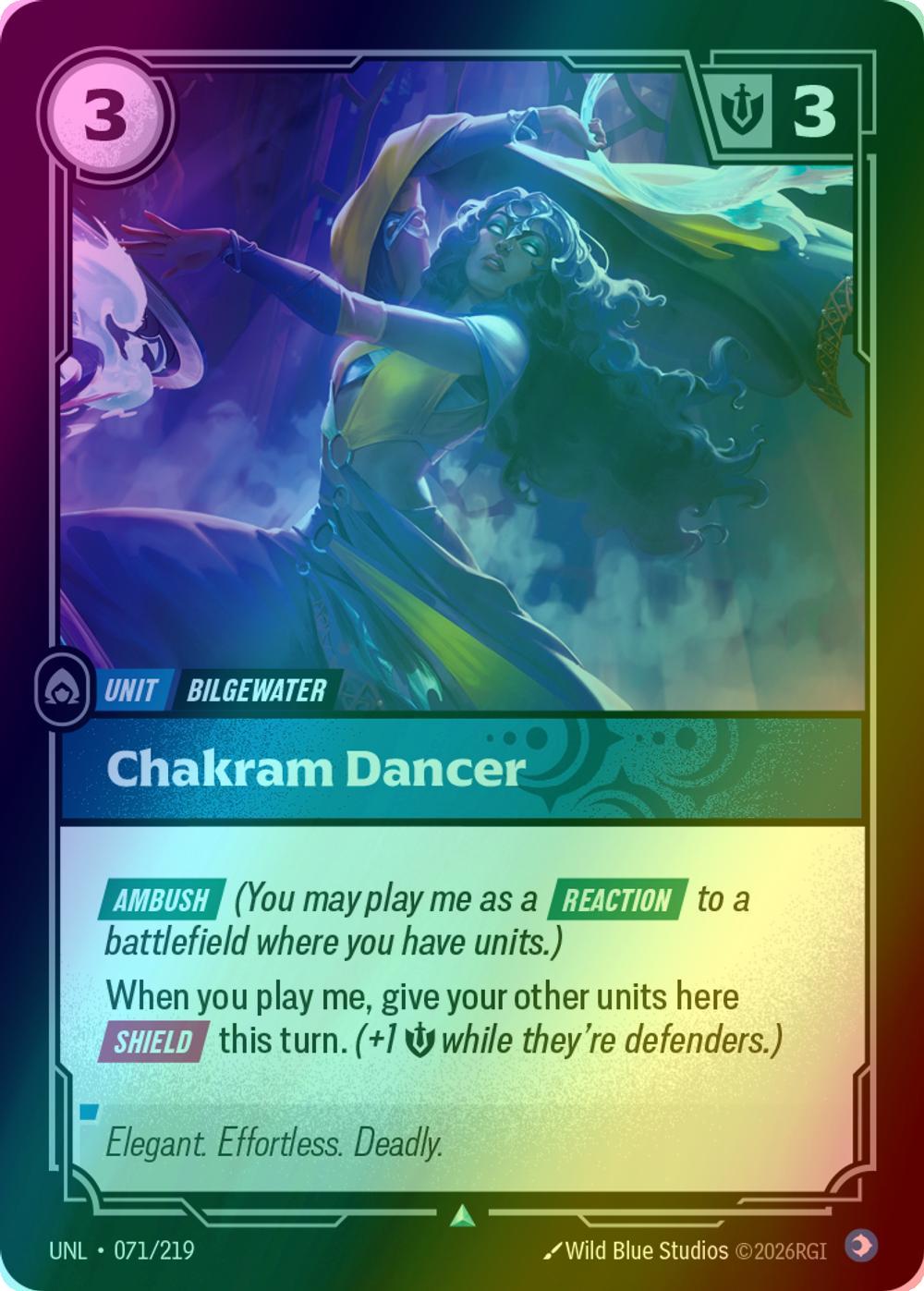 Chakram Dancer - 071/219 [Unleashed] [Foil]